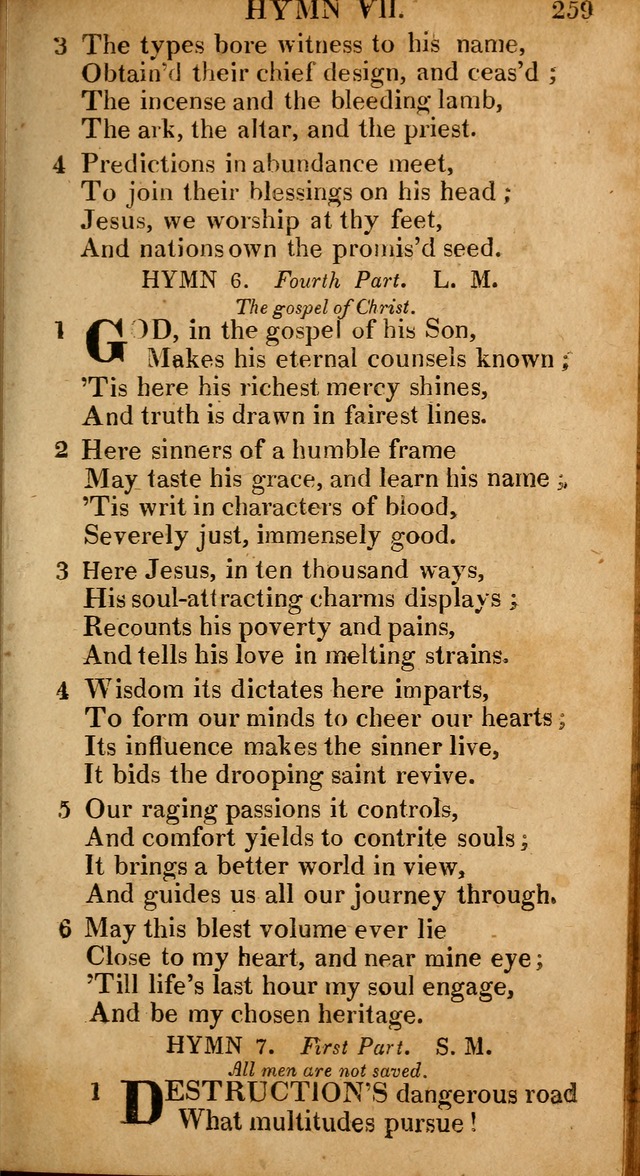 The Psalms and Hymns: with the catechism, confession of faith and liturgy of the Reformed Dutch Church in North America page 259