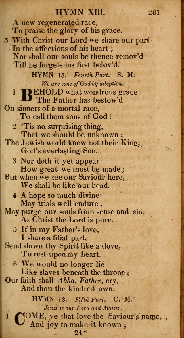 The Psalms and Hymns: with the catechism, confession of faith and liturgy of the Reformed Dutch Church in North America page 281