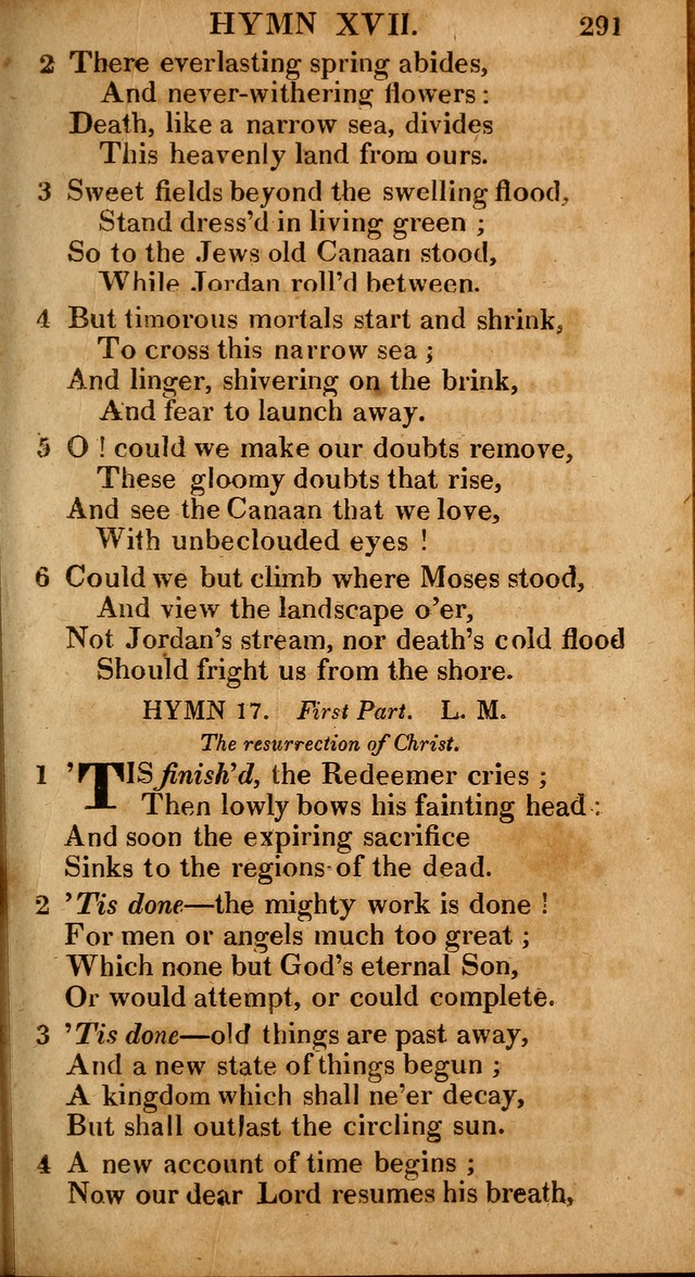 The Psalms and Hymns: with the catechism, confession of faith and liturgy of the Reformed Dutch Church in North America page 291