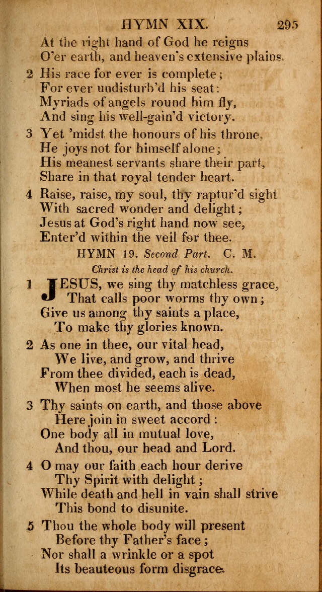 The Psalms and Hymns: with the catechism, confession of faith and liturgy of the Reformed Dutch Church in North America page 295