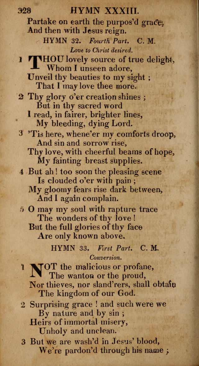 The Psalms and Hymns: with the catechism, confession of faith and liturgy of the Reformed Dutch Church in North America page 328