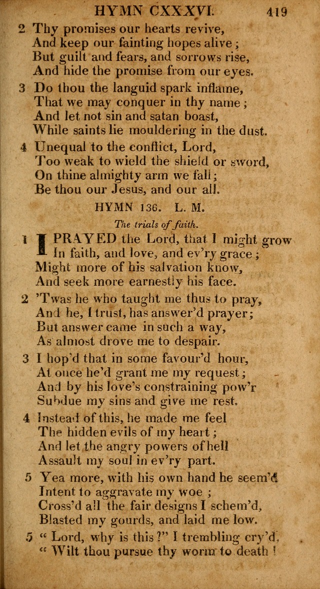 The Psalms and Hymns: with the catechism, confession of faith and liturgy of the Reformed Dutch Church in North America page 419