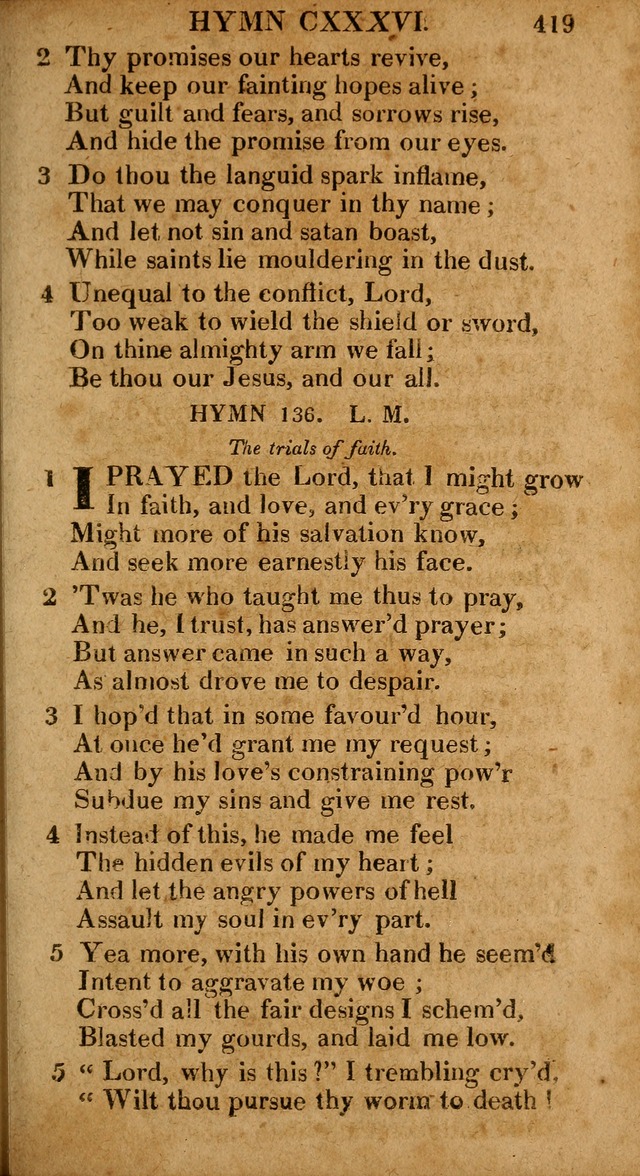 The Psalms and Hymns: with the catechism, confession of faith and liturgy of the Reformed Dutch Church in North America page 419