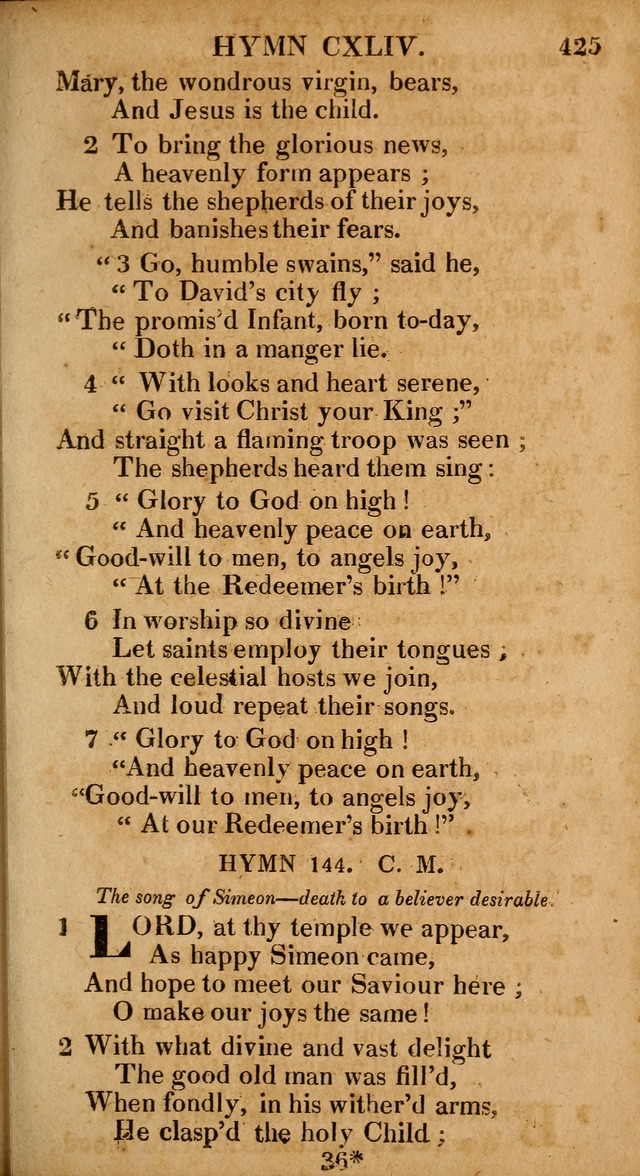 The Psalms and Hymns: with the catechism, confession of faith and liturgy of the Reformed Dutch Church in North America page 425
