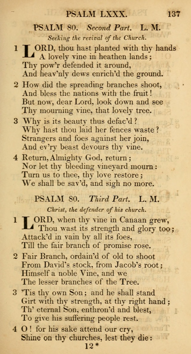 The Psalms and Hymns, with the Catechism, Confession of Faith, and Liturgy, of the Reformed Dutch Church in North America page 139
