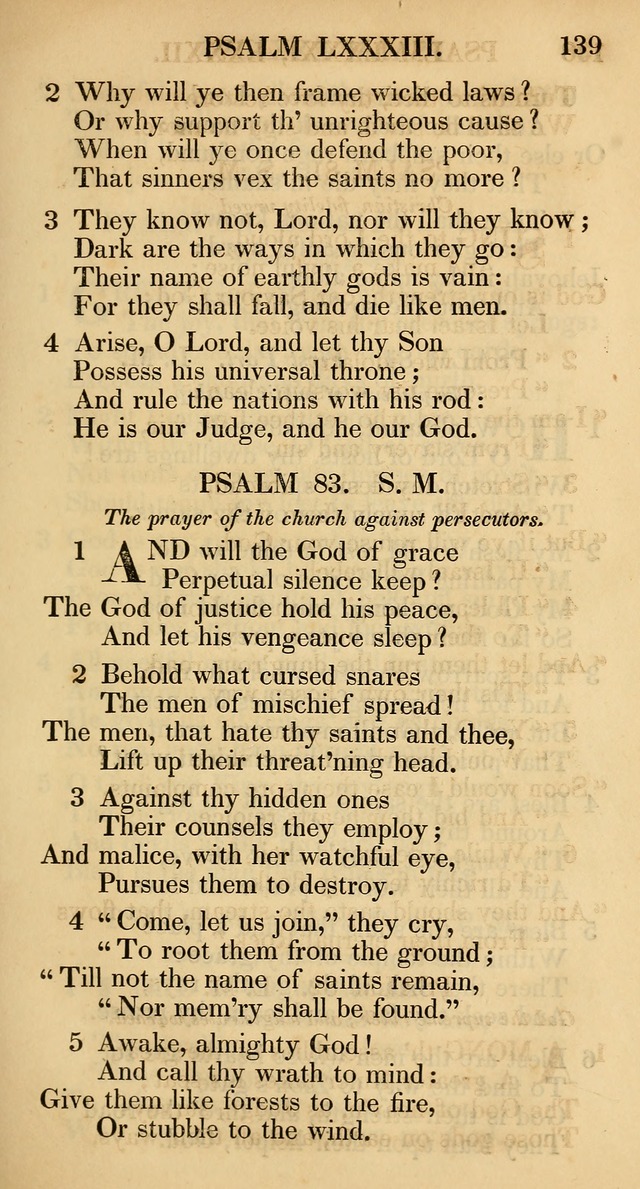 The Psalms and Hymns, with the Catechism, Confession of Faith, and Liturgy, of the Reformed Dutch Church in North America page 141