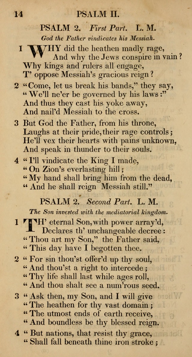 The Psalms and Hymns, with the Catechism, Confession of Faith, and Liturgy, of the Reformed Dutch Church in North America page 16