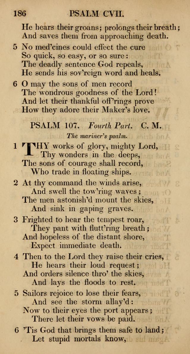 The Psalms and Hymns, with the Catechism, Confession of Faith, and Liturgy, of the Reformed Dutch Church in North America page 188