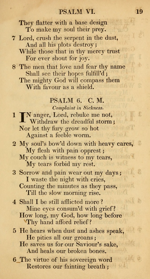 The Psalms and Hymns, with the Catechism, Confession of Faith, and Liturgy, of the Reformed Dutch Church in North America page 21