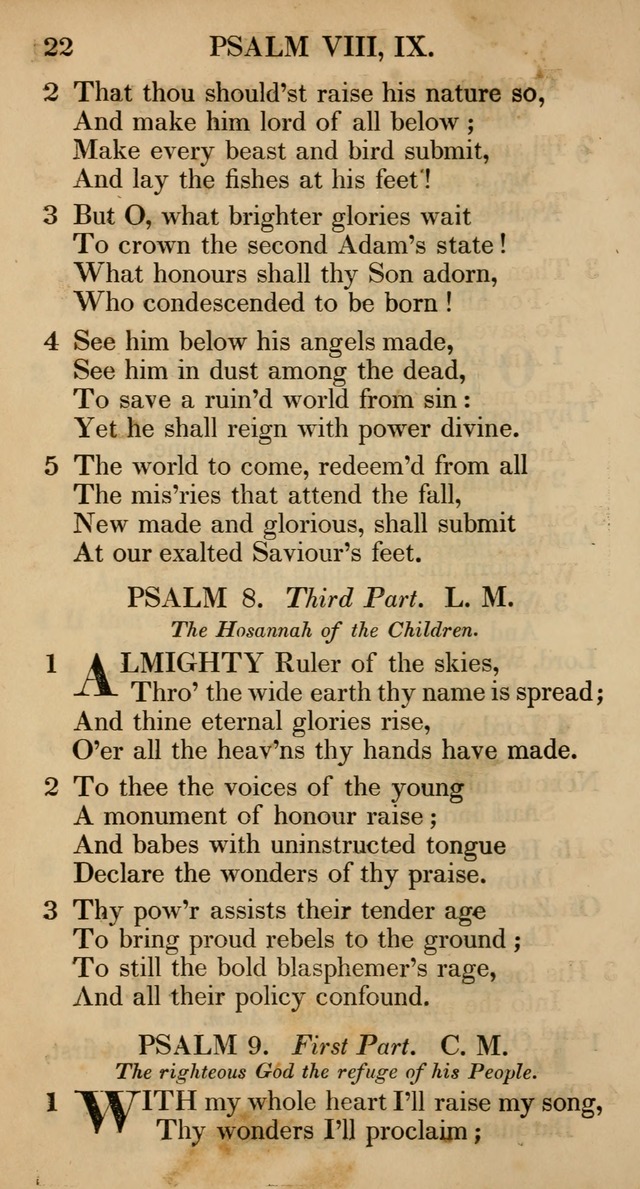 The Psalms and Hymns, with the Catechism, Confession of Faith, and Liturgy, of the Reformed Dutch Church in North America page 24