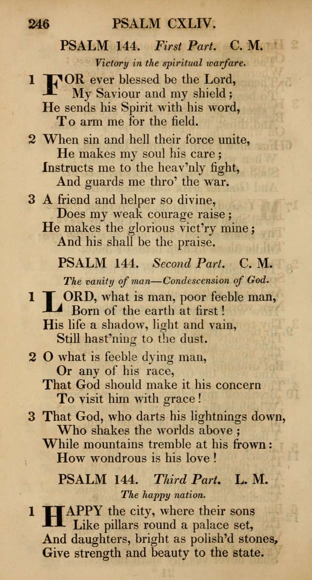 The Psalms and Hymns, with the Catechism, Confession of Faith, and Liturgy, of the Reformed Dutch Church in North America page 248