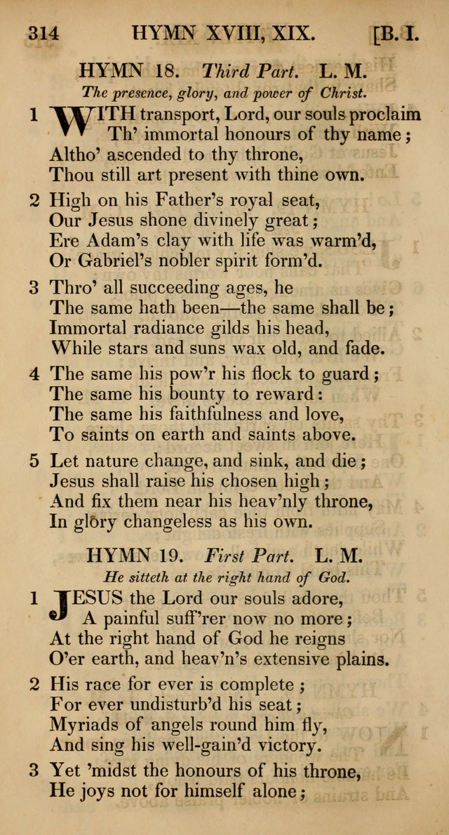 The Psalms and Hymns, with the Catechism, Confession of Faith, and Liturgy, of the Reformed Dutch Church in North America page 316