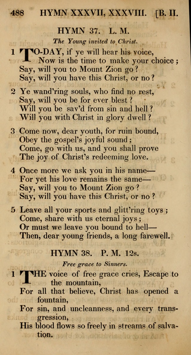 The Psalms and Hymns, with the Catechism, Confession of Faith, and Liturgy, of the Reformed Dutch Church in North America page 490