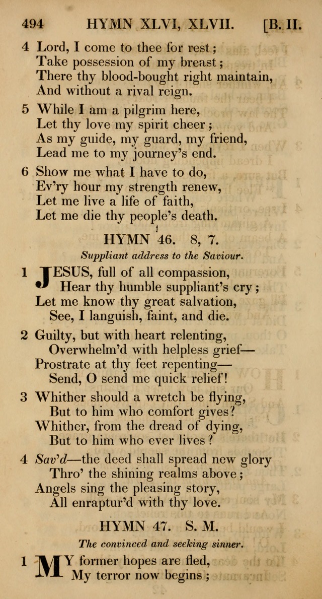 The Psalms and Hymns, with the Catechism, Confession of Faith, and Liturgy, of the Reformed Dutch Church in North America page 496