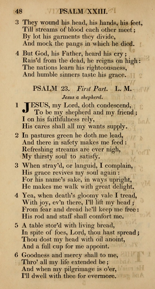 The Psalms and Hymns, with the Catechism, Confession of Faith, and Liturgy, of the Reformed Dutch Church in North America page 50