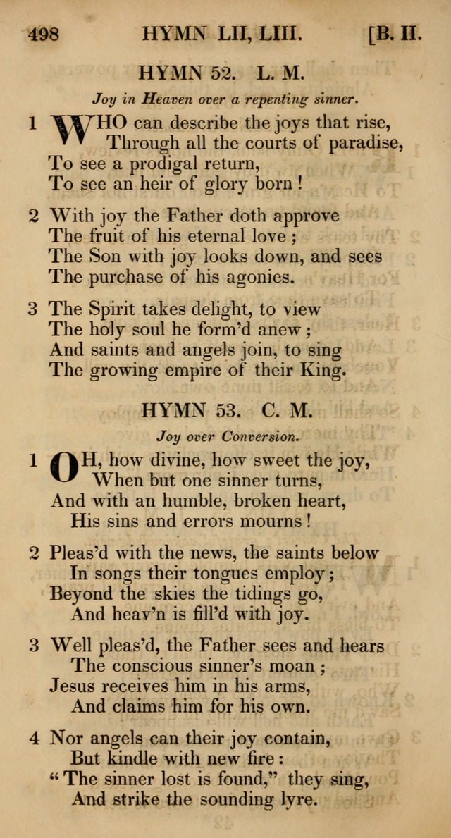 The Psalms and Hymns, with the Catechism, Confession of Faith, and Liturgy, of the Reformed Dutch Church in North America page 500