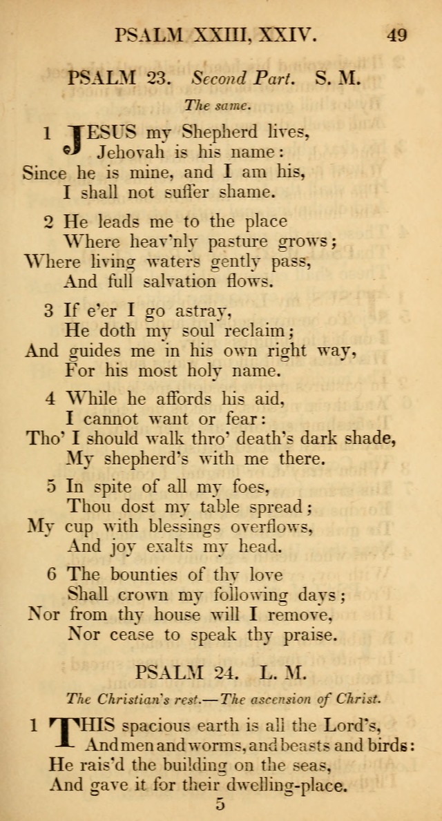 The Psalms and Hymns, with the Catechism, Confession of Faith, and Liturgy, of the Reformed Dutch Church in North America page 51