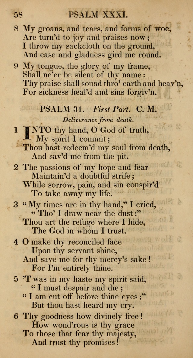 The Psalms and Hymns, with the Catechism, Confession of Faith, and Liturgy, of the Reformed Dutch Church in North America page 60