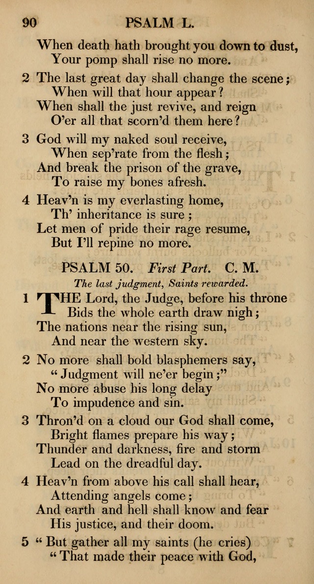 The Psalms and Hymns, with the Catechism, Confession of Faith, and Liturgy, of the Reformed Dutch Church in North America page 92