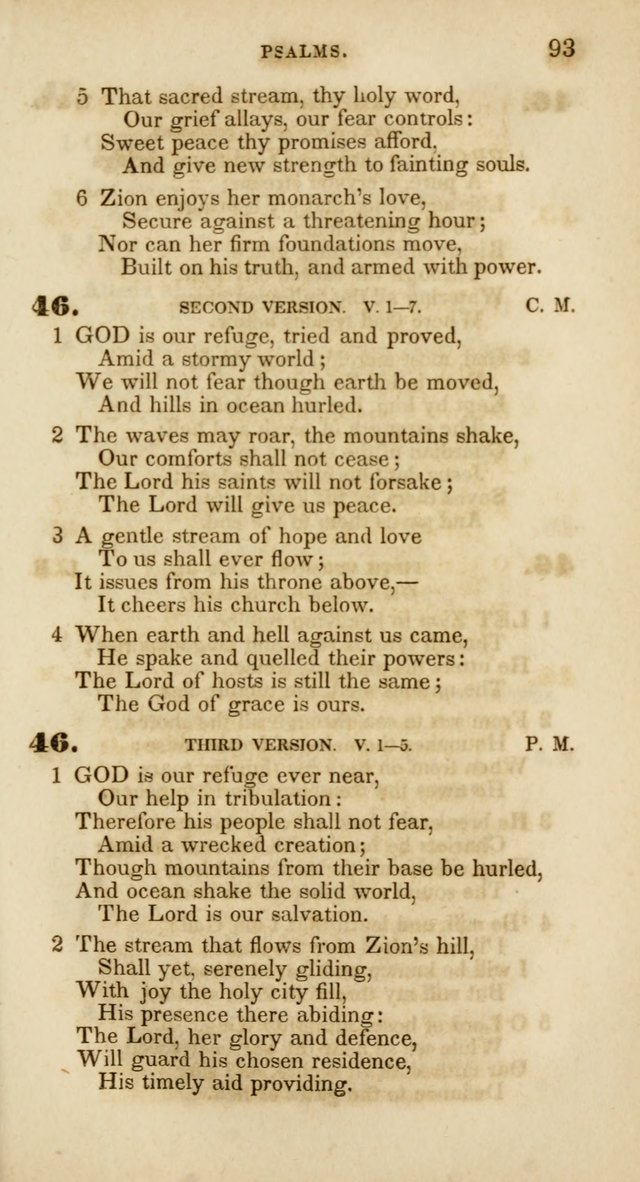 Psalms and Hymns, for Christian Use and Worship page 104