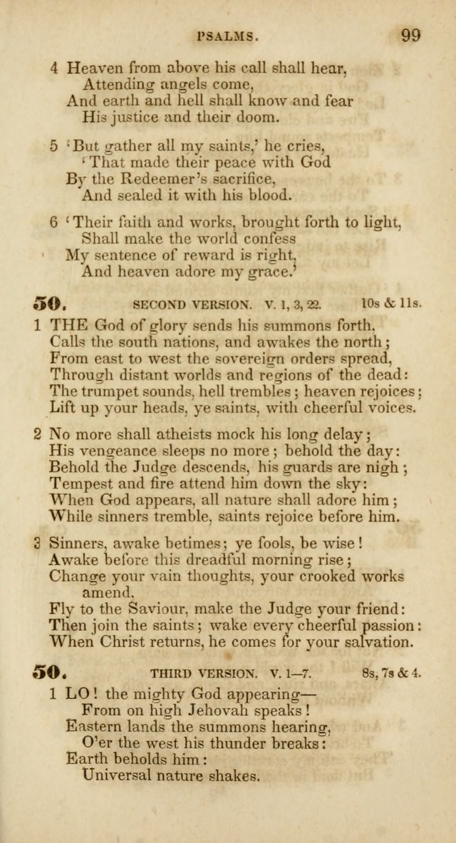 Psalms and Hymns, for Christian Use and Worship page 110