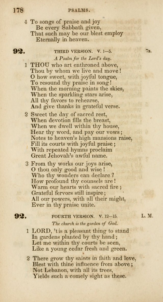 Psalms and Hymns, for Christian Use and Worship page 189