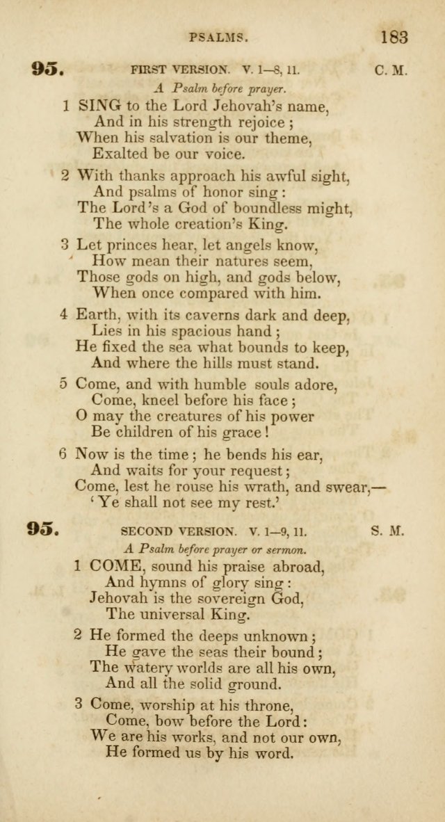 Psalms and Hymns, for Christian Use and Worship page 194