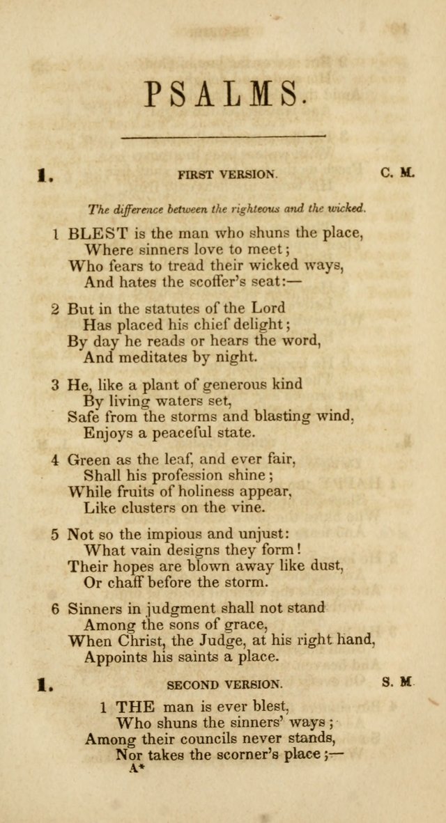 Psalms and Hymns, for Christian Use and Worship page 20