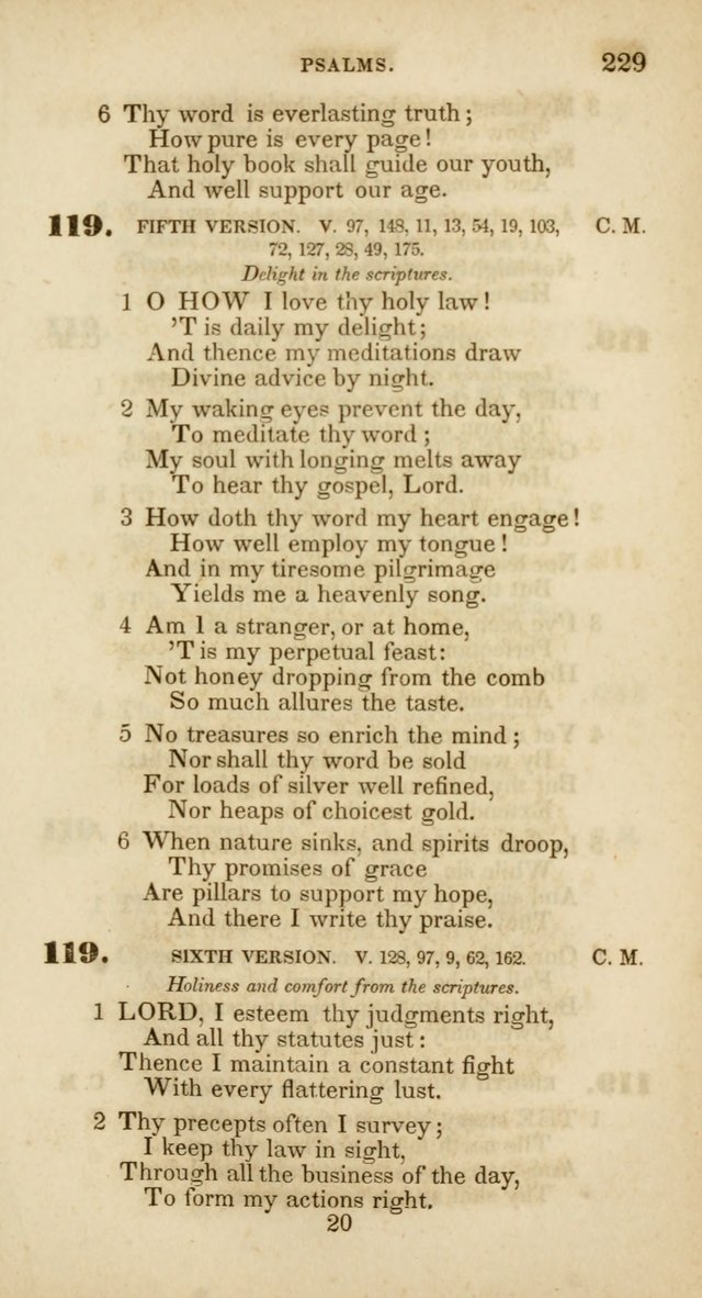 Psalms and Hymns, for Christian Use and Worship page 240