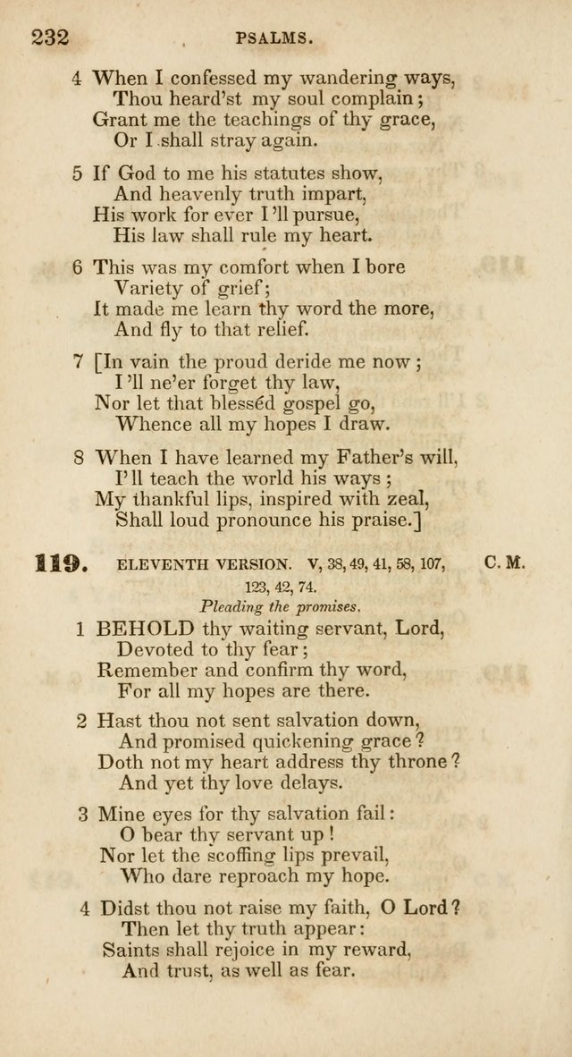Psalms and Hymns, for Christian Use and Worship page 243