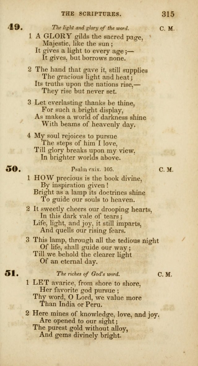 Psalms and Hymns, for Christian Use and Worship page 326