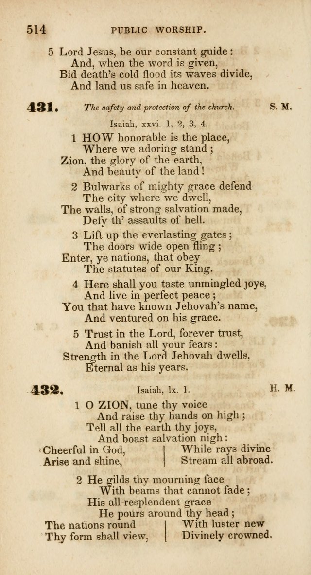 Psalms and Hymns, for Christian Use and Worship page 525