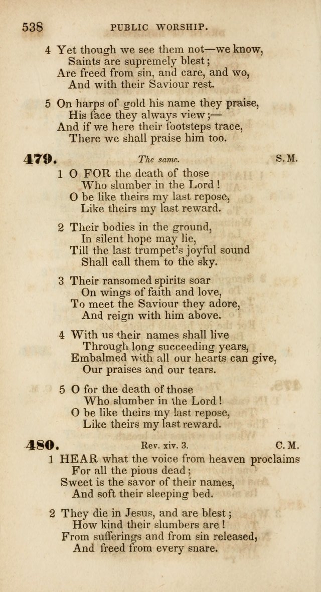 Psalms and Hymns, for Christian Use and Worship page 549