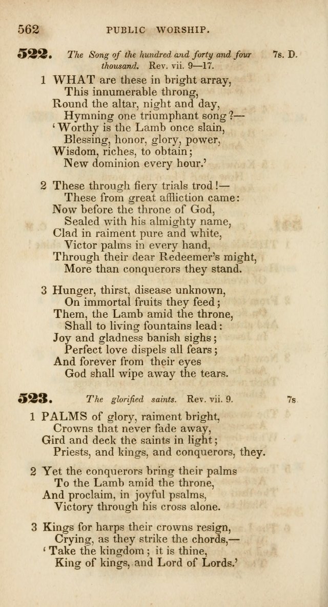 Psalms and Hymns, for Christian Use and Worship page 573