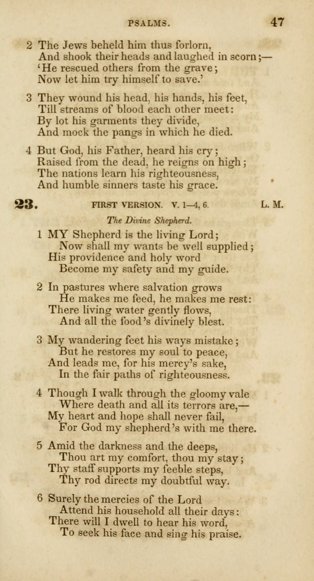 Psalms and Hymns, for Christian Use and Worship page 58