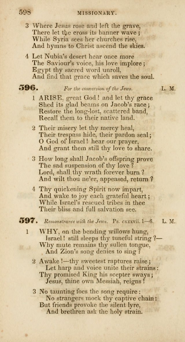 Psalms and Hymns, for Christian Use and Worship page 609