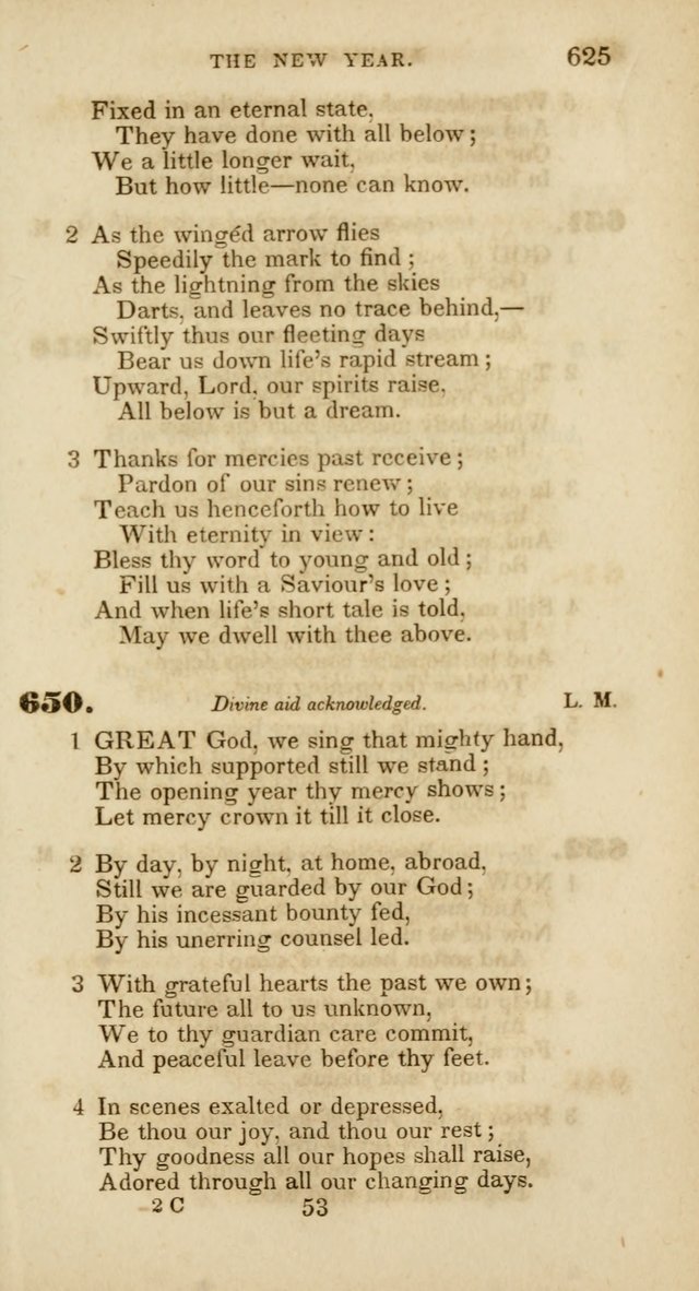 Psalms and Hymns, for Christian Use and Worship page 636