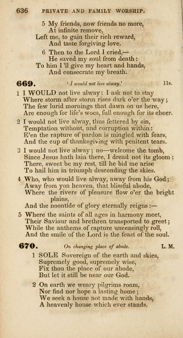 Psalms and Hymns, for Christian Use and Worship page 647