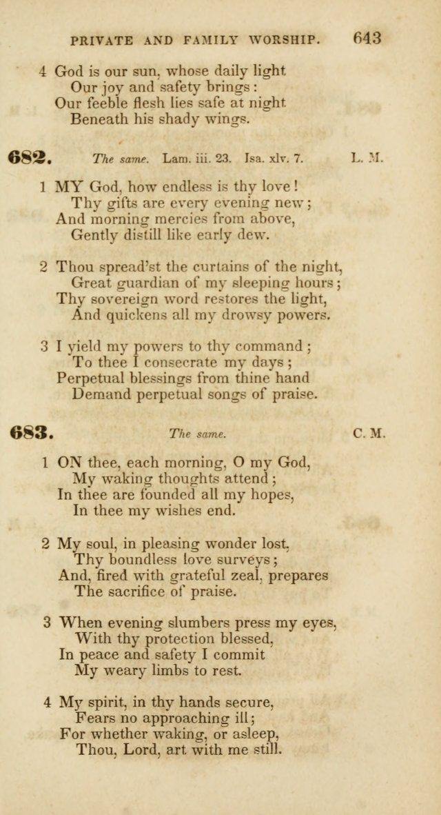 Psalms and Hymns, for Christian Use and Worship page 654