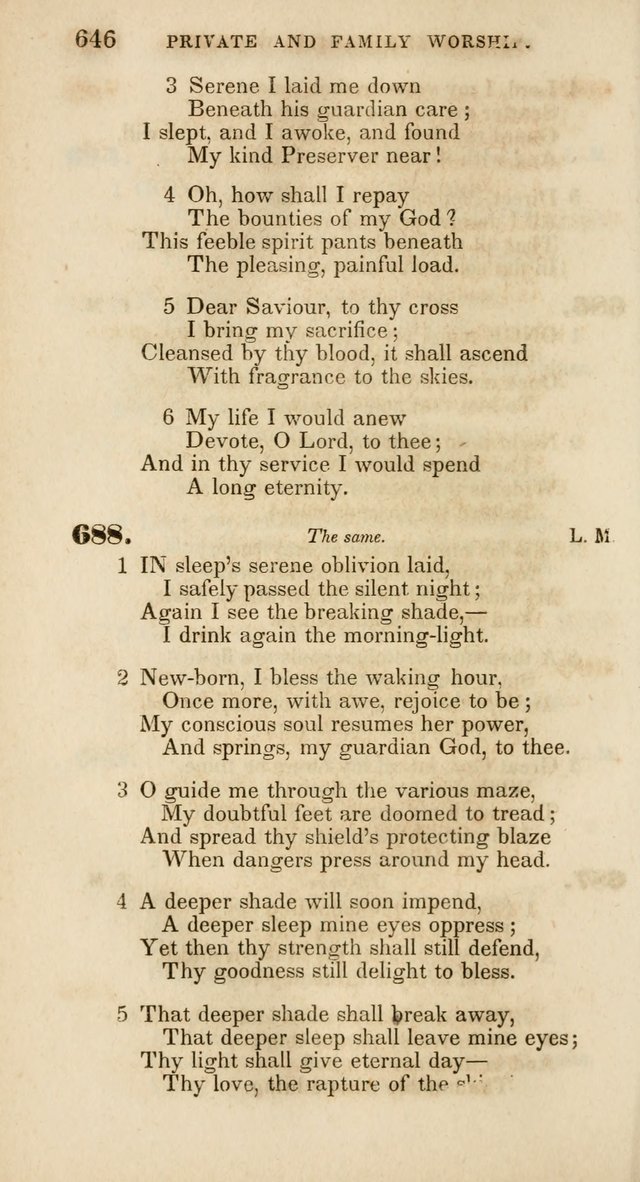Psalms and Hymns, for Christian Use and Worship page 657