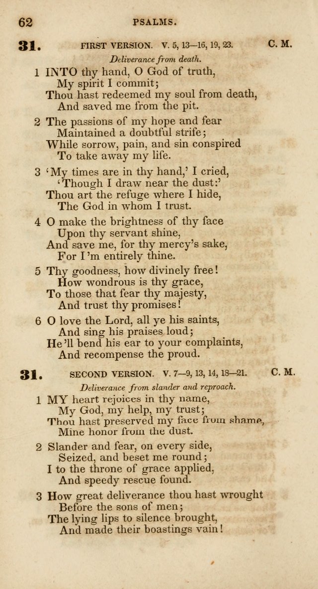 Psalms and Hymns, for Christian Use and Worship page 73