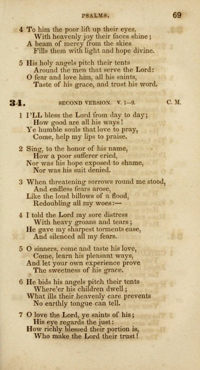 Psalms and Hymns, for Christian Use and Worship page 80