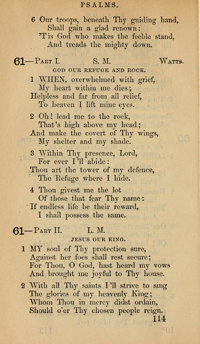 The Psalms and Hymns, with the Doctrinal Standards and Liturgy of the Reformed Protestant Dutch Church in North America page 1148