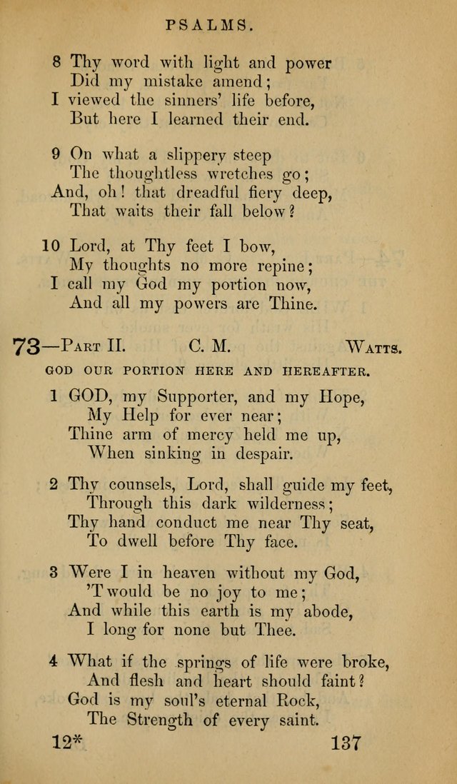 The Psalms and Hymns, with the Doctrinal Standards and Liturgy of the Reformed Protestant Dutch Church in North America page 1171