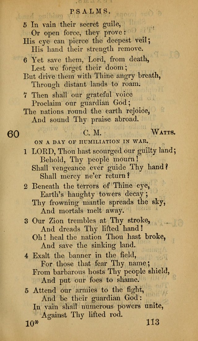 The Psalms and Hymns, with the Doctrinal Standards and Liturgy of the Reformed Protestant Dutch Church in North America page 121