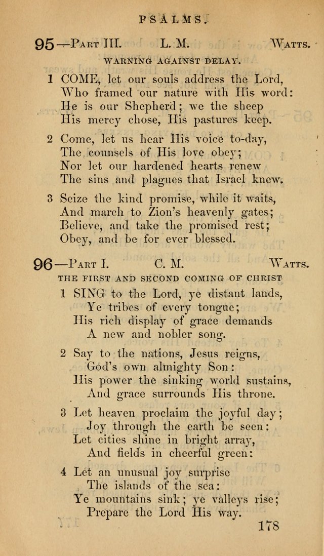 The Psalms and Hymns, with the Doctrinal Standards and Liturgy of the Reformed Protestant Dutch Church in North America page 1212