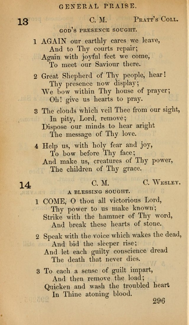 The Psalms and Hymns, with the Doctrinal Standards and Liturgy of the Reformed Protestant Dutch Church in North America page 1330