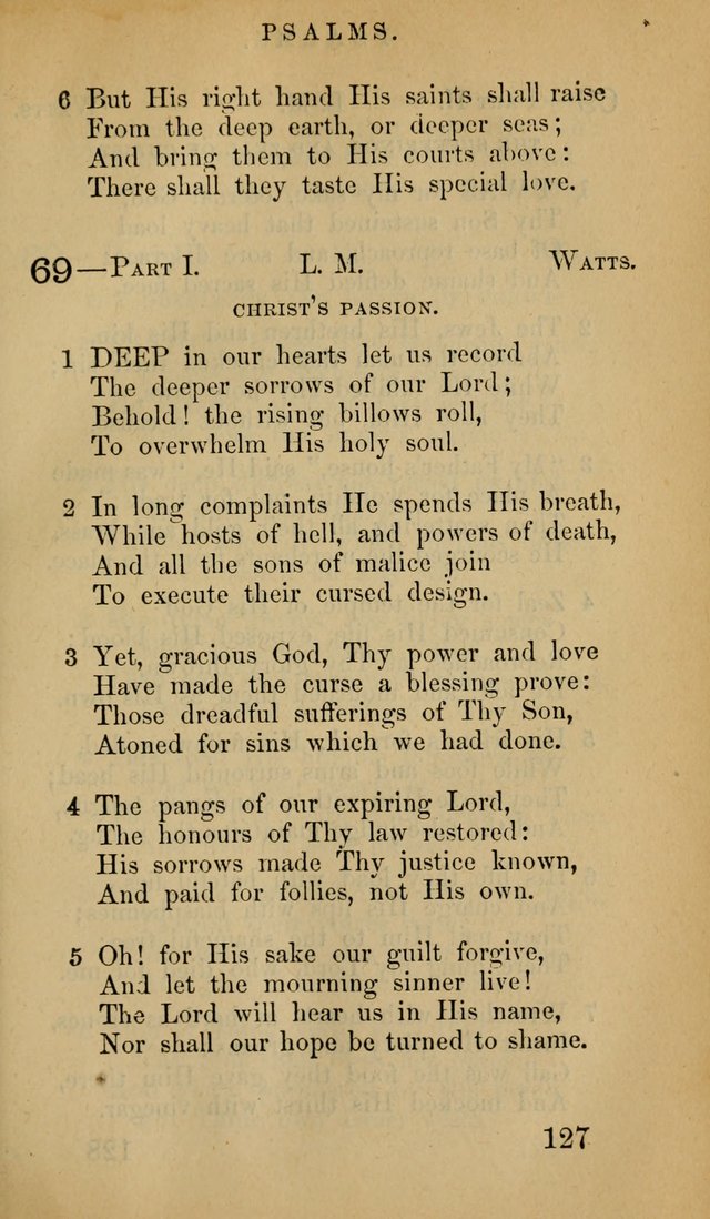 The Psalms and Hymns, with the Doctrinal Standards and Liturgy of the Reformed Protestant Dutch Church in North America page 135