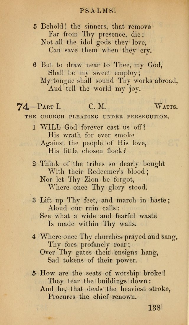 The Psalms and Hymns, with the Doctrinal Standards and Liturgy of the Reformed Protestant Dutch Church in North America page 146