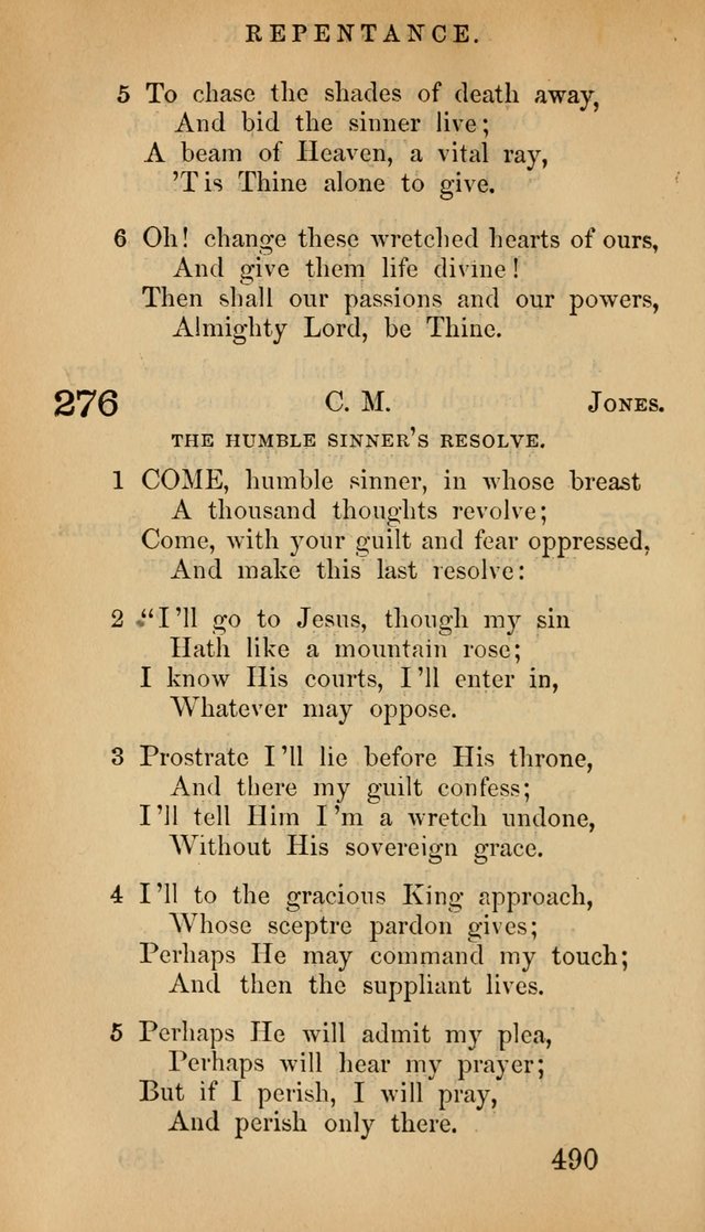 The Psalms and Hymns, with the Doctrinal Standards and Liturgy of the Reformed Protestant Dutch Church in North America page 1524